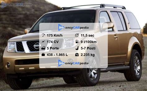 Nissan Pathfinder quarta generazione motore