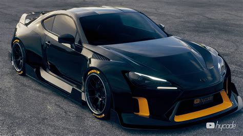 Toyota GT86 con body kit sportivo