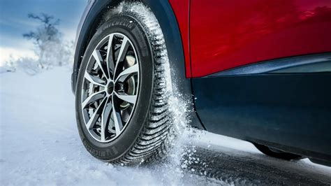 Pneumatico invernale Kleber in azione sulla neve