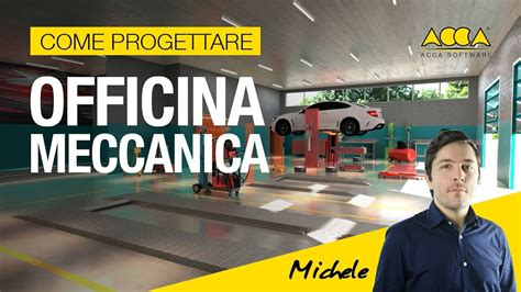 Immagine stilizzata di un'officina meccanica moderna con il logo Volvo