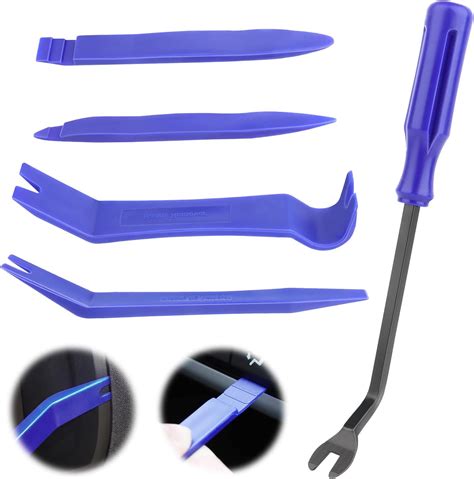 Set di leve per smontaggio plastiche e chiavi Torx