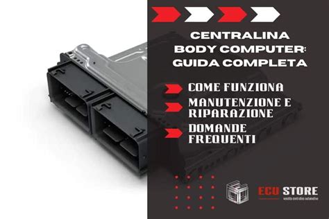 Illustrazione della centralina Body Computer (BSI) di un'auto