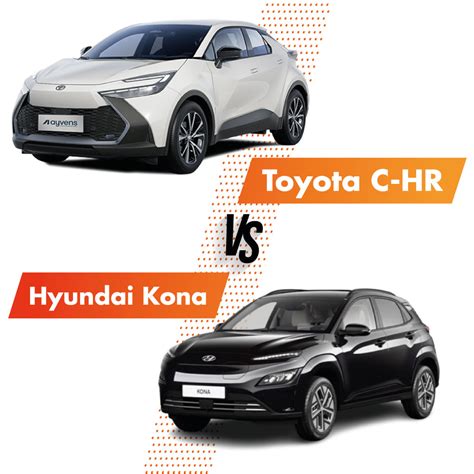 Confronto visivo Toyota C-HR con alcuni concorrenti