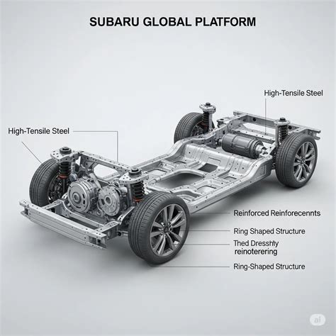 Schema della Subaru Global Platform