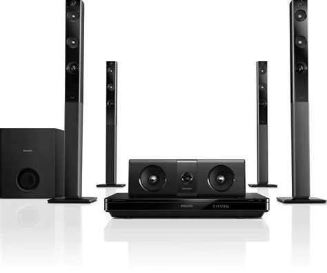 Sistema home theater con connessioni ottiche