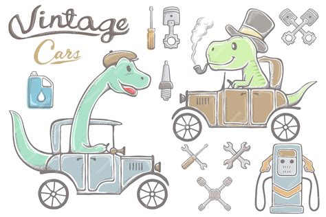 Illustrazione di un componente aftermarket per un'auto d'epoca