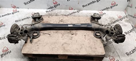 Schema del ponte posteriore di un'auto