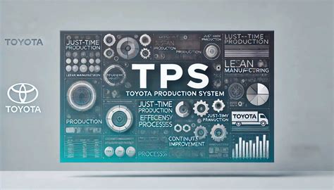 Infografica che illustra i principi del Toyota Production System (TPS)