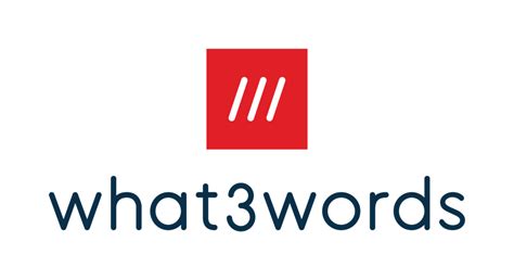 Logo What3words e mappa