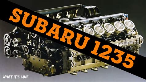 Motore Subaru 1235 in esposizione
