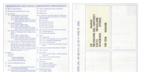 Documenti auto con timbro di garanzia