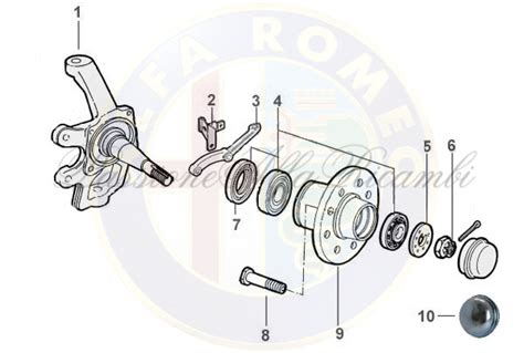 schema cuscinetto ruota