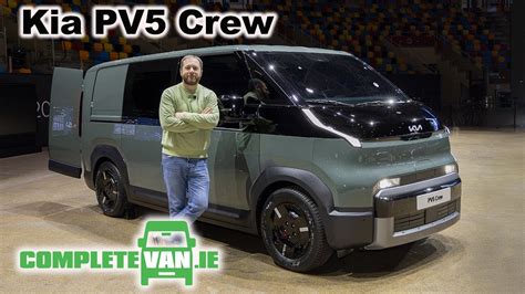 Kia PV5 Crew Van versatility