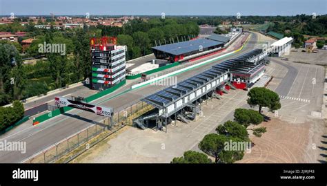 veduta aerea circuito di prova
