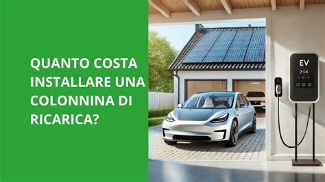 Costo medio per la ricarica domestica di veicoli elettrici con diverse capacità di batteria