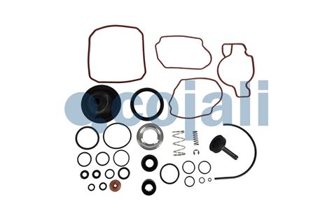 Componenti di un kit di riparazione valvola