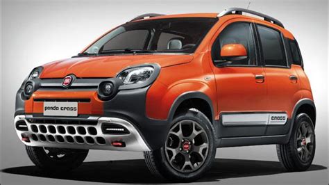 Fiat Panda Cross in azione fuoristrada