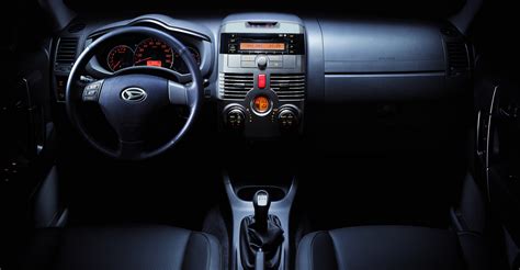 Interni e plancia della seconda serie Daihatsu Terios
