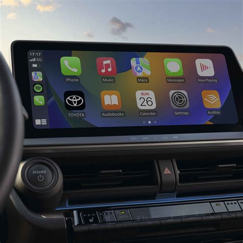 Schermata impostazioni sistema multimediale Toyota