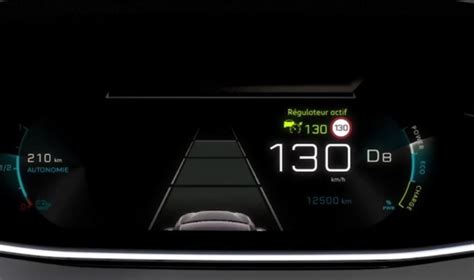 Icone dei sistemi di assistenza alla guida Peugeot
