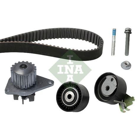Diagramma esploso di un kit di distribuzione con pompa acqua