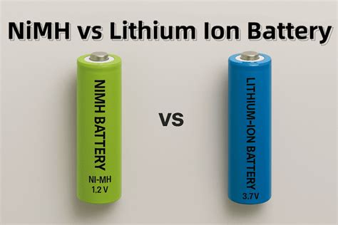 Confronto batterie NiMh vs Litio