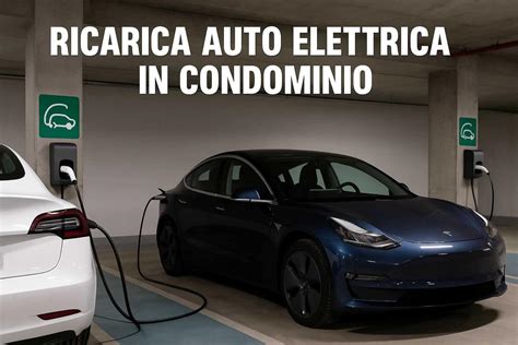 Auto elettrica in ricarica