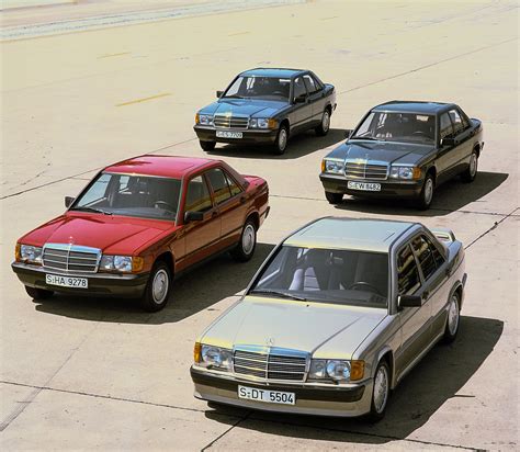 Mercedes-Benz W201 e W202 a confronto