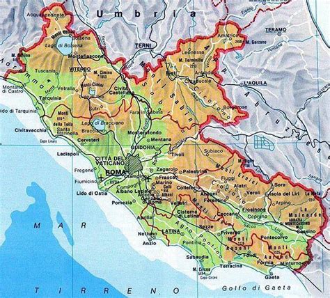 Mappa delle concessionarie Dacia in Toscana e Lazio