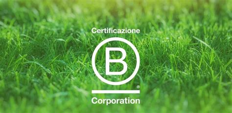 Certificazione B Corp: un esempio di logo e il suo significato