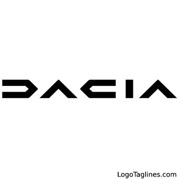 Logo Dacia e slogan 