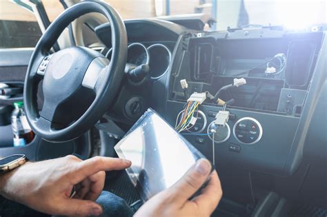 Dashboard disassembly for car stereo installation