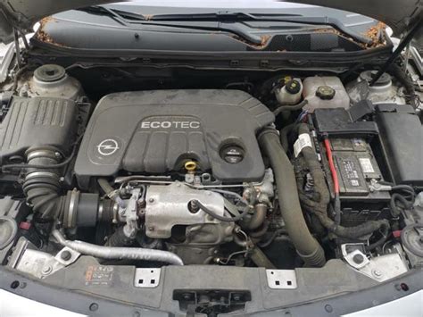 Motore Opel Insignia A vano motore aperto