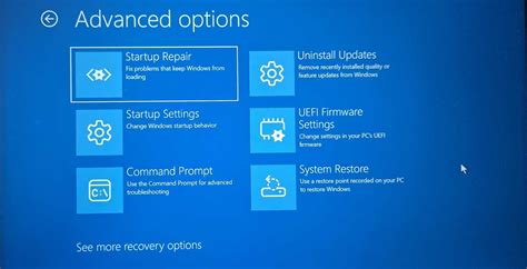 Componenti di Windows Recovery Environment