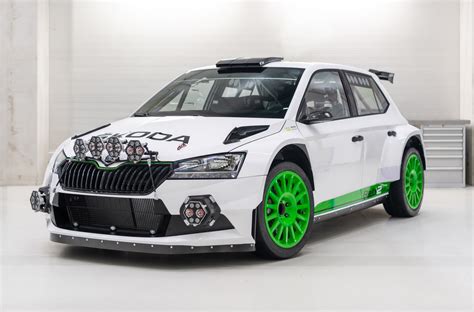 Skoda Fabia Rally2 evo in gara