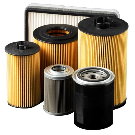 Immagine di un assortimento di ricambi per auto, inclusi filtri e pompe