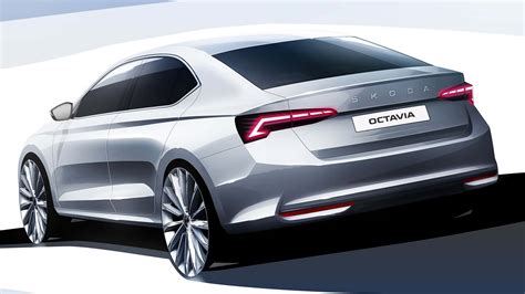Skoda Octavia 2024 teaser