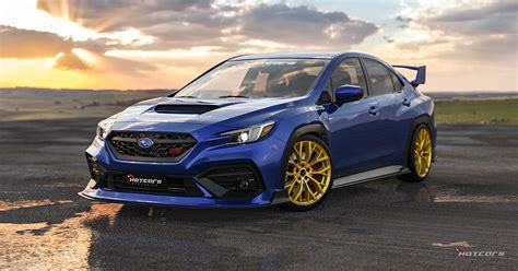 Subaru Impreza STI modificata con splitter anteriore e altri elementi aerodinamici
