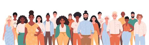 Illustrazione del Doblò sociale con persone di diverse età e abilità che interagiscono positivamente