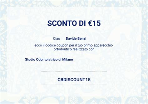 Schermata di esempio di un'offerta Groupon con un buono sconto