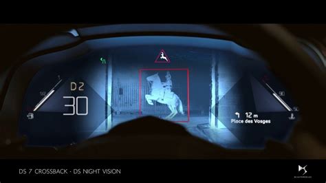 interfaccia DS Night Vision sul display