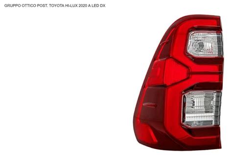 Fanale posteriore destro per Toyota Hilux