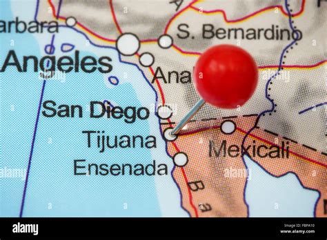 Mappa delle delegazioni di Tijuana
