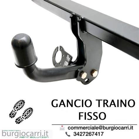 Schema di installazione gancio traino