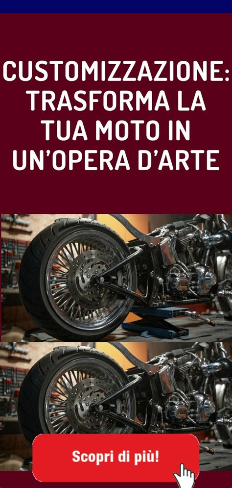 Accessori moto personalizzati