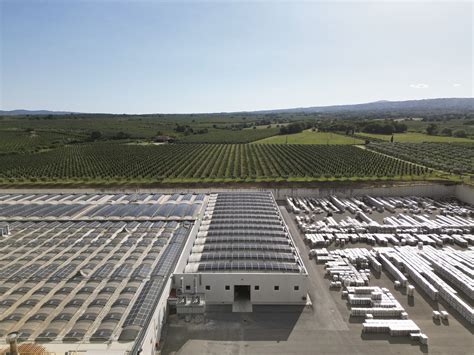 Veduta aerea dell'impianto di collaudo della Mandria