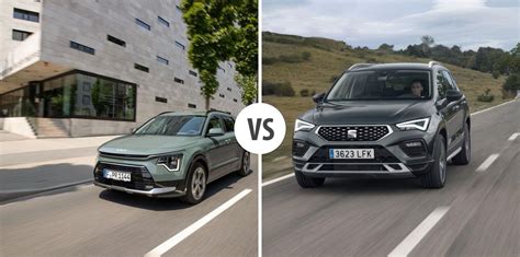 Schema comparativo SEAT Ateca vs Kia Niro