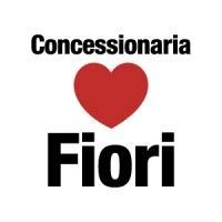 Concessionaria Fiori logo e veicoli in esposizione