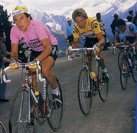 Giuseppe Saronni in azione durante il Giro d'Italia 1983