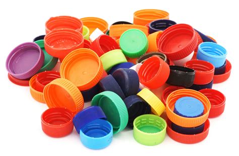 Varietà di tappi valvola colorati e materiali